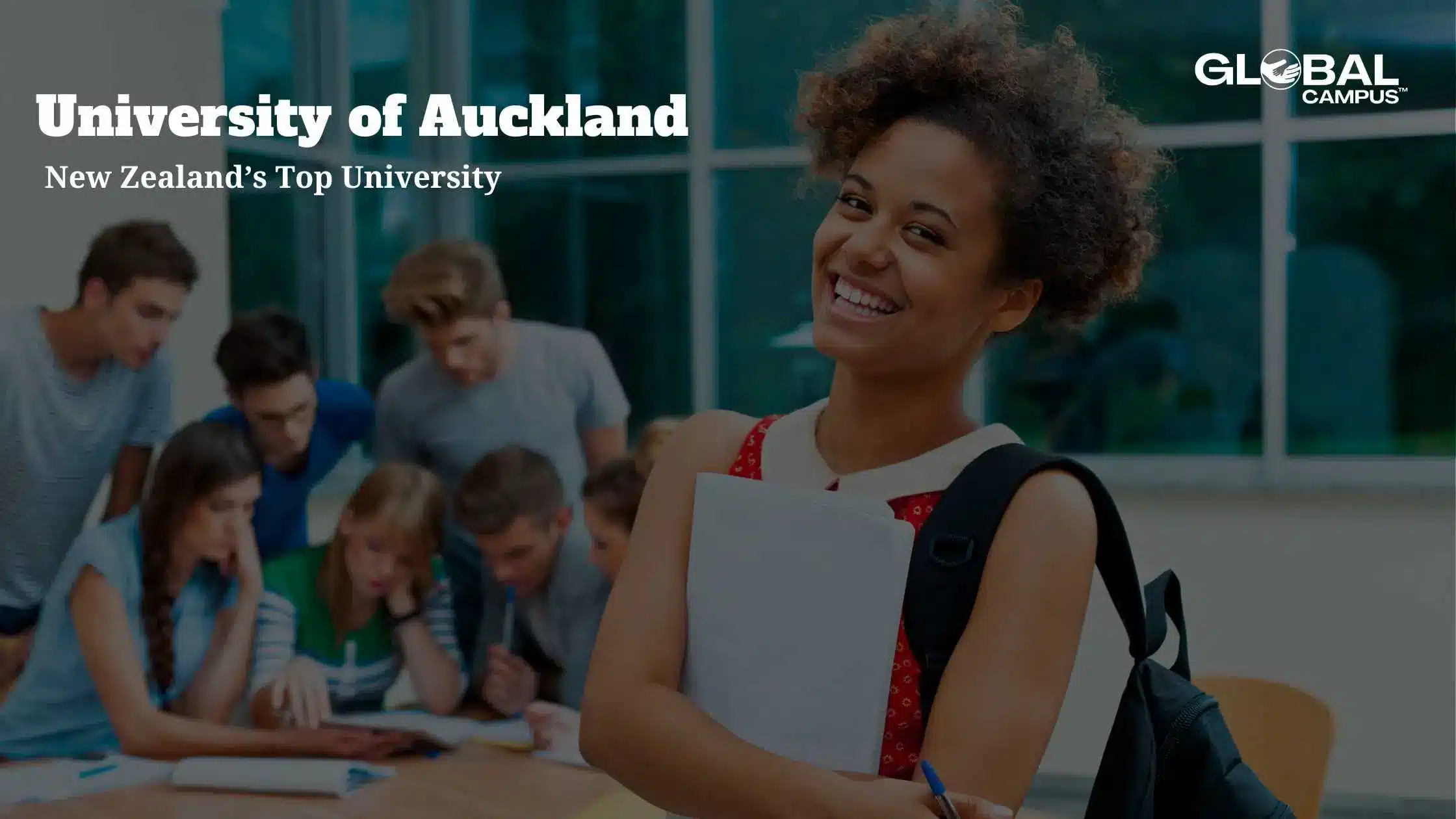 A girl studying at the University of Auckland and is proud of being a student at New Zealand's Top University.