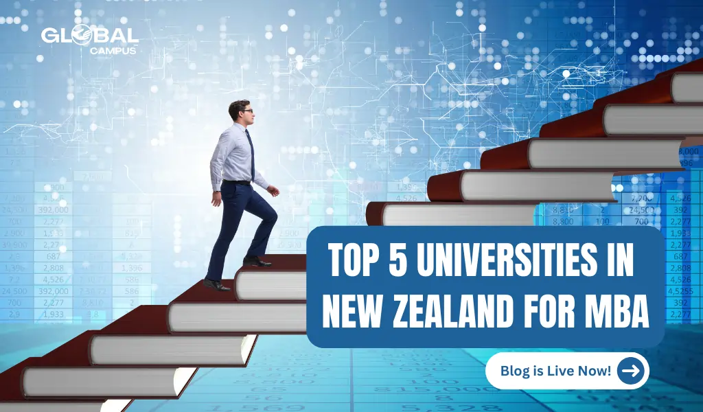 An executive is climbing the ladder of career success after earning MBA degree from Top Universities For MBA in New Zealand.